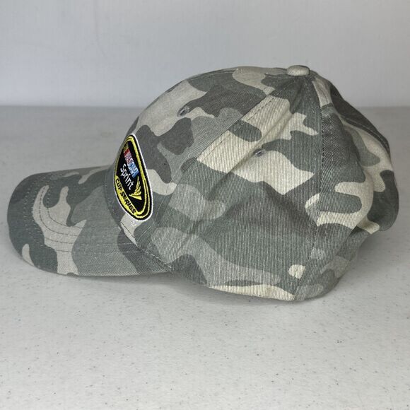 NASCAR Sprint Cup Series Camo Adjustable Strap Back Baseball Hat Cap - Picture 6 of 9